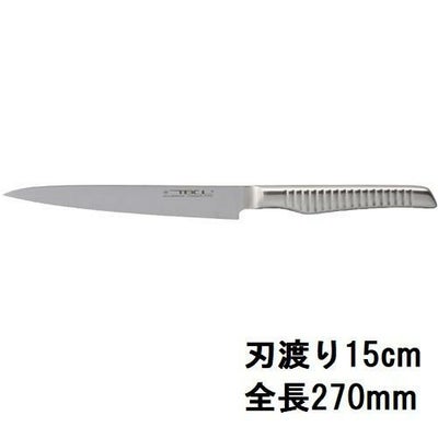 TBCL オールステンレス ぺティーナイフ 15cm