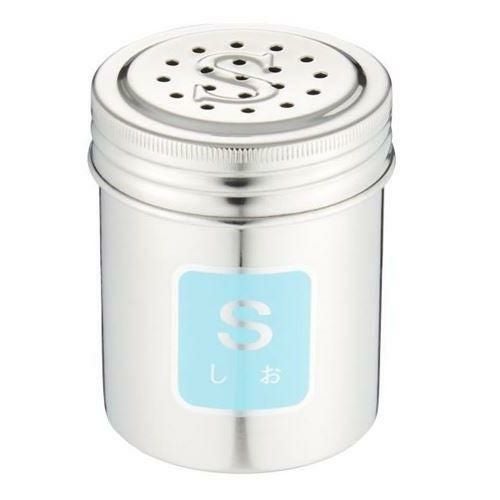 【TKG】TKG 18-8 調味缶 大 S (しお) /7-0483-0102