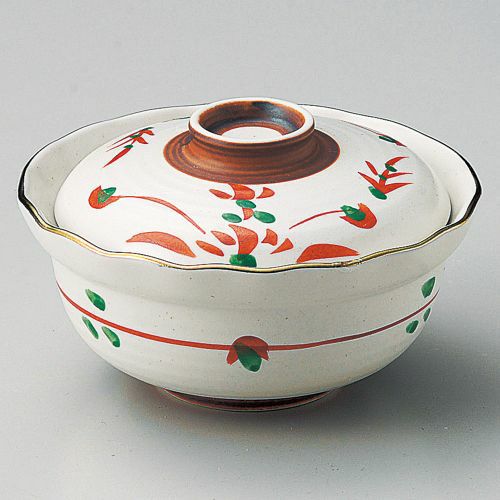 花型はなやぎ円菓子碗(小) 12×6.5cm 109-169