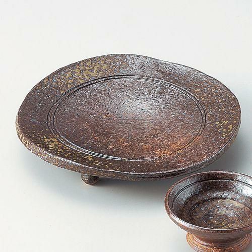 備前風丸高台向付 φ15.5×3cm 027-279