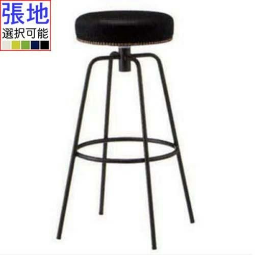 Quon(クオン)QUON(クオン) トラットリア丸ハイスツール MBK（鋲無）