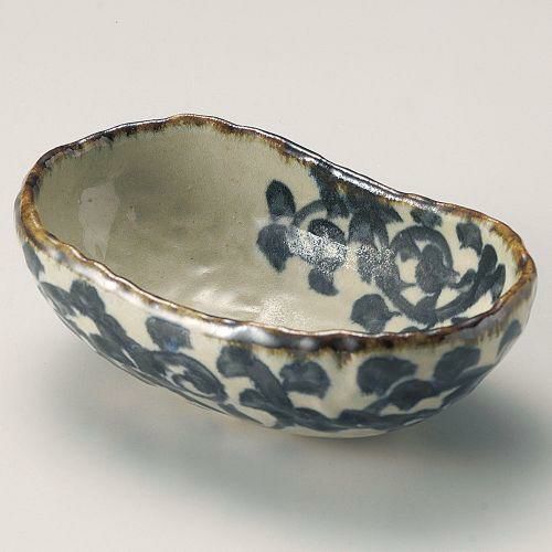 タコ唐草くつ型中鉢 17.5×11×6cm 052-029