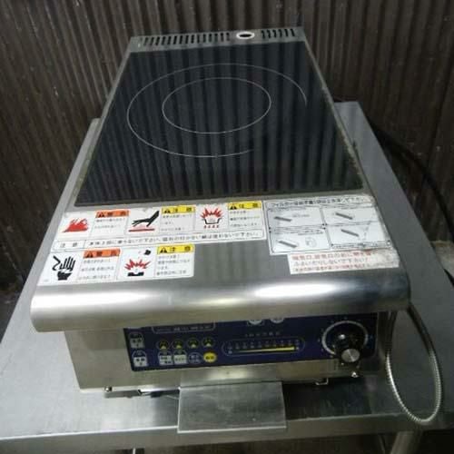 中古】IH調理機 ニチワ電機 MIR-5T-N4SP 幅300×奥行550×高さ190 【送料