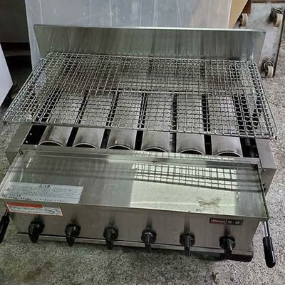 リンナイ】ガスグリラー 遠赤外線 下火式 新荒磯6号 1コック1バーナ 