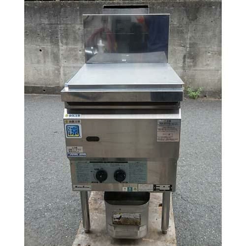 中古】ガスフライヤー マルゼン MGF-C18K 幅430×奥行610×高さ800