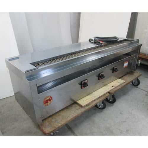 中古】グリラー(焼鳥専用) ヒゴグリラー 3P-206KC 幅760×奥行410(汁