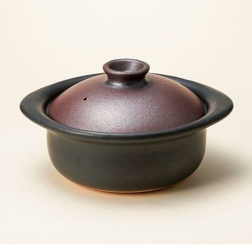 鉄赤三合御飯鍋 28×24×15cm 385-059