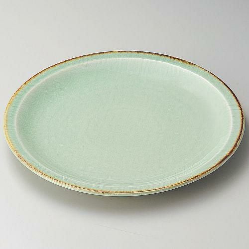 翠玉8.0丸皿(リム) φ25.2×3cm 170-139