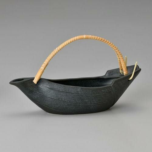 黒釉骨酒 28.5×7.8×9.2cm 273-539