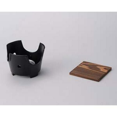 アルミコンロ(火入・敷板付) φ13.3×9.3cm 389-239