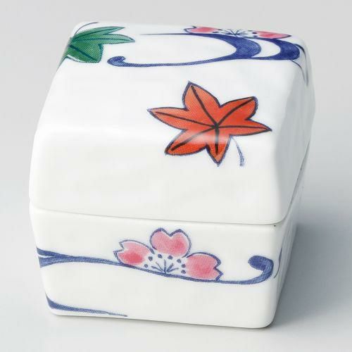 イングレ流水角蓋付珍味 φ4.3×4.3cm 088-079