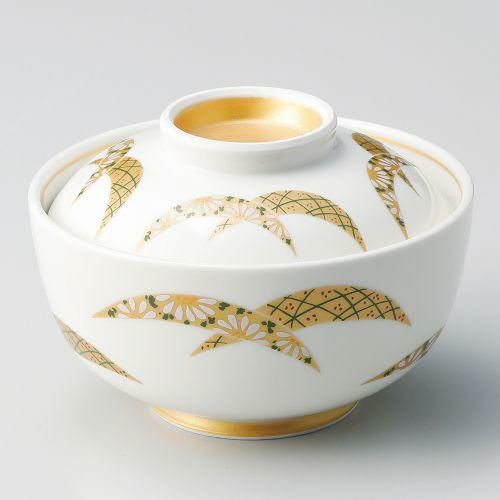 金彩扇蓋向 φ11.7×8cm 108-049