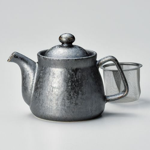 黒マット布目ポット 600cc 372-149