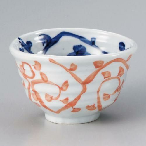 二色タコ唐草4.8丼 14.3×13.2×8.5cm 328-309