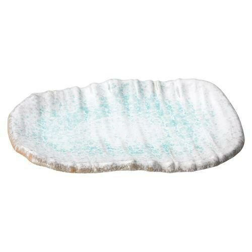 青釉10号長角皿(太) 30×20.5×3cm 417-279