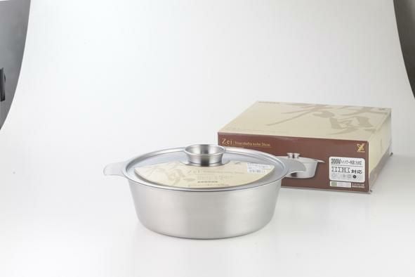 鍋 贅ステンレス寄せしゃぶ鍋26cm 117×330×276(mm) SJ1678