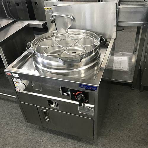 業務用/新品】【マルゼン】ゆで麺機 ラーメン釜 ＜はやわき＞ MR-15M