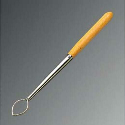 チョコレートフォーク No.6 木柄 木の葉型