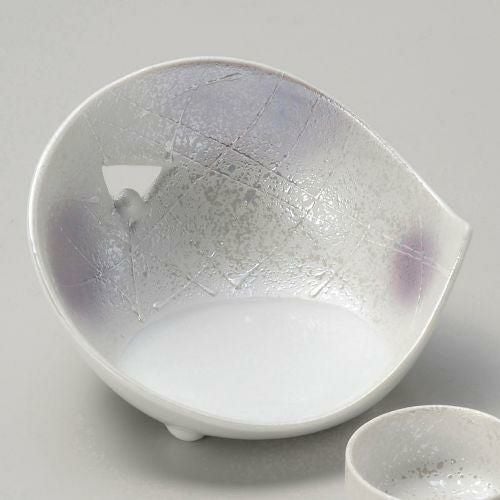 紫吹一珍ラスターかまくら型刺身鉢 15.5×15.2×9.9cm 023-129