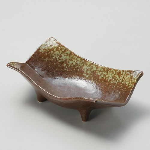 信楽吹向付 17.5×10.5×6cm 045-099