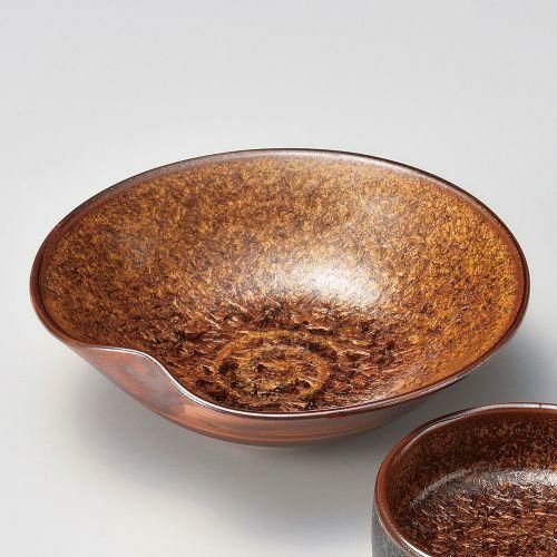 金結晶向付 φ15×5cm 028-239