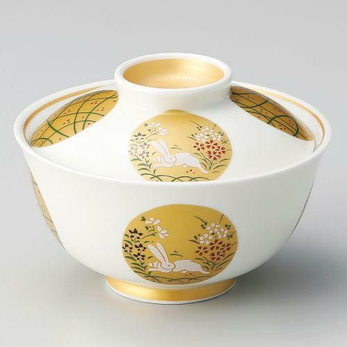 金彩丸紋反蓋向 φ10×8cm 108-039