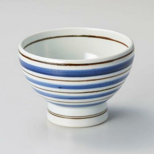 呉須こま筋高台4.0丼 φ12.7×8.7cm 325-179