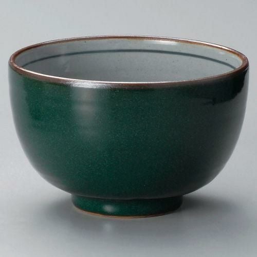 グリーンマット4.8夏目丼 φ14.5×9.3cm 318-029