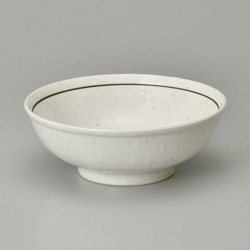 粉引ライン7.0玉丼 φ21.9×7.9cm 600-279