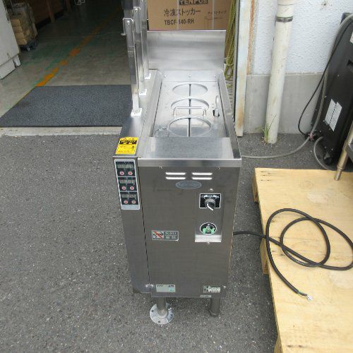 業界最長1年保証】【中古】ゆで麺機 北沢産業 KHK-103GD 幅300×奥行650