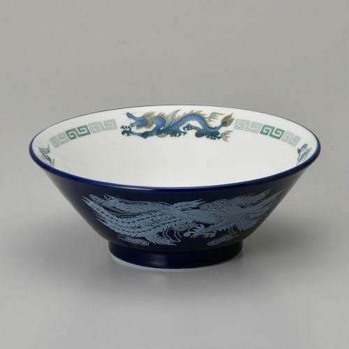 ルリ白竜6.8切立丼 20.3×7.7cm 600-099