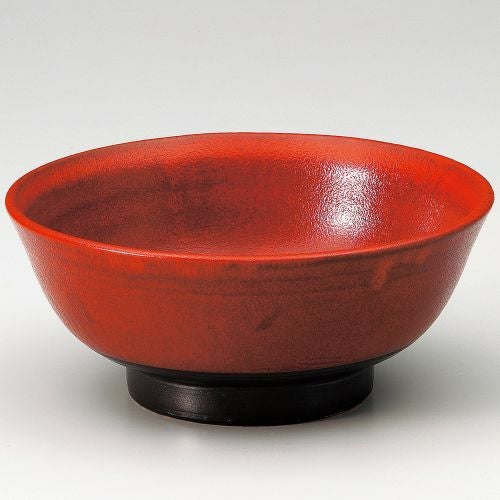 赤ゆず反型6.5ラーメン丼 20.3×8.4cm 606-049