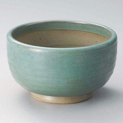 織部水車腰張6.0丼 φ19×11cm 310-029