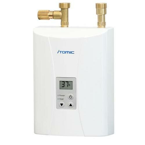 【イトミック】超小型壁掛型電気瞬間湯沸器 ITD-E125V88S-EIX-125C0+V-88 type-S
