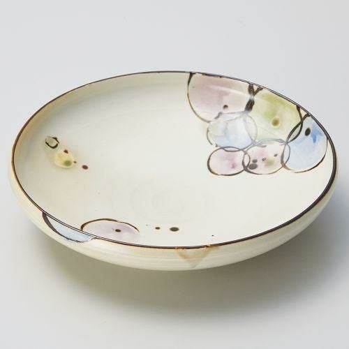 ドロップ向付 φ16.5×3.8cm 038-079