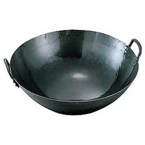 中華鍋 山田 鉄 打出 四川鍋(本格深型タイプ)45cm