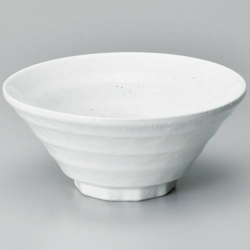 白玉粉引鳴門7.0反丼 φ21.5×9.5cm(1450cc) 603-239