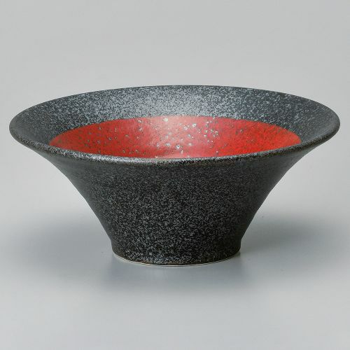 霜降り内赤高台反7.0丼 φ21.8×9cm 607-019
