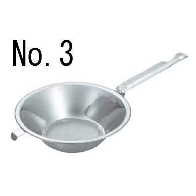 クローバー 18-8 替網式 油こし No.3