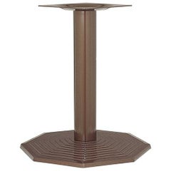 アルミ鋳物テーブル脚 ベースサイズ：A615×B570×高さ700 品番：HK-9D 塗装カラー：99 ポール：101φ