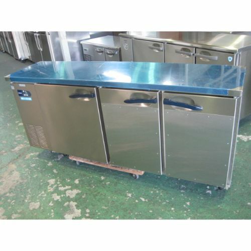 中古】冷蔵コールドテーブル 大和冷機 6041CD-A 幅1800×奥行450×高さ