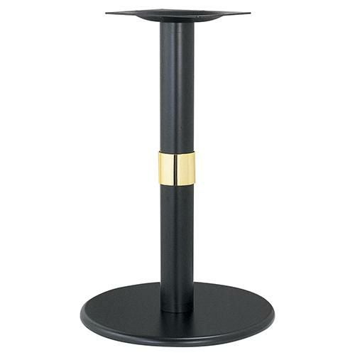 スチールベーステーブル脚 ベースサイズ：A450φ×高さ700 品番：RSQ 塗装カラー：441-R ポール：76φ