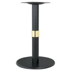 スチールベーステーブル脚 ベースサイズ：A600φ×高さ700 品番：RSQ 塗装カラー：441-R ポール：101φ