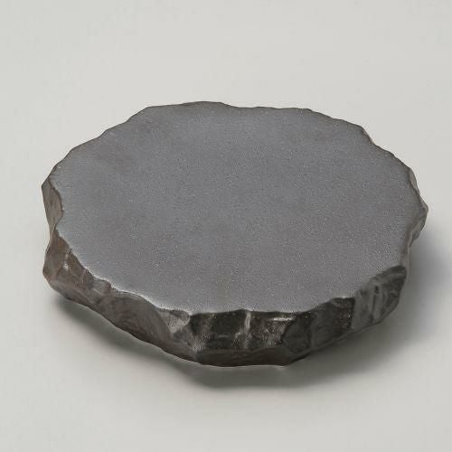 あら黒ロックプレート(中) 21×19×4.2cm 038-019