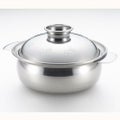 土鍋風ステンレス鍋　もみじ　17cm　新品/小物送料対象商品