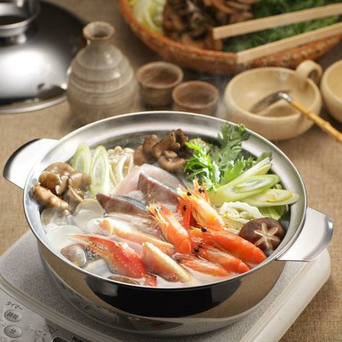 土鍋風ステンレス鍋　もみじ　27cm　新品/小物送料対象商品