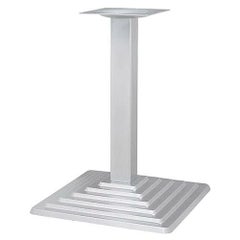 アルミ鋳物テーブル脚 ベースサイズ：A500×B500×高さ700 品番：SO-6D 塗装カラー：88 ポール：75角