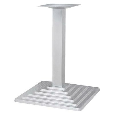 アルミ鋳物テーブル脚 ベースサイズ：A500×B500×高さ700 品番：SO-6D 塗装カラー：88 ポール：75角