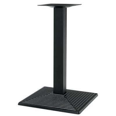 アルミ鋳物テーブル脚 ベースサイズ：A400×B400×高さ700 品番：SO-9D 塗装カラー：44 ポール：60角