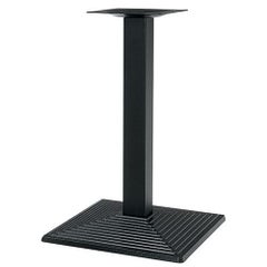 アルミ鋳物テーブル脚 ベースサイズ：A600×B600×高さ700 品番：SO-9D 塗装カラー：44 ポール：100角